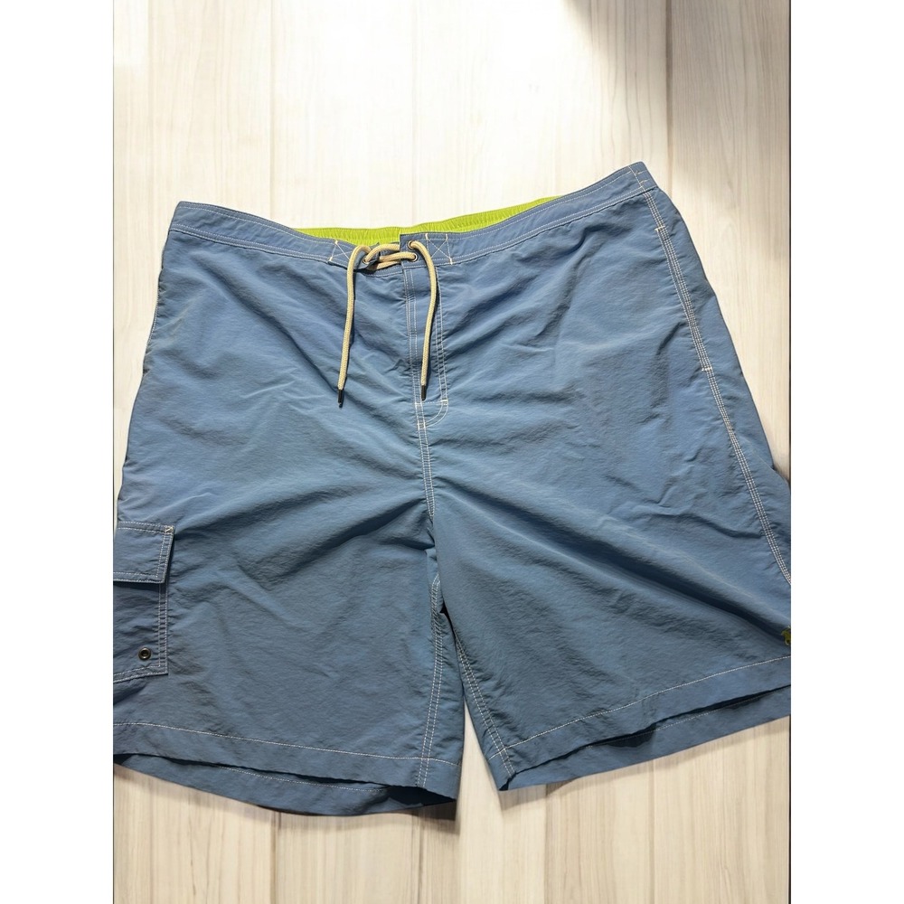 Polo Ralph Lauren Swim Trunks 2XL (Fits 42" Waist)‎ Blue Mesh Lined Drawstring